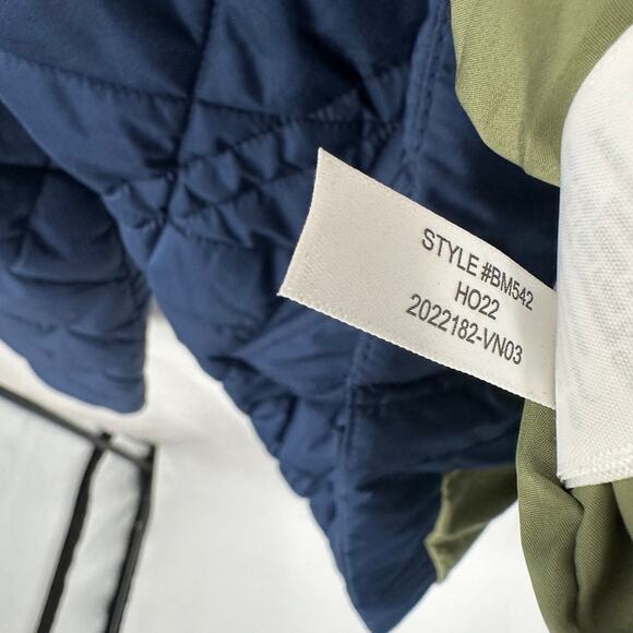 J. CREW Primaloft Quilted sherpa-lined puffer jacket in Navy Blue BM542 // M - Picture 7 of 16